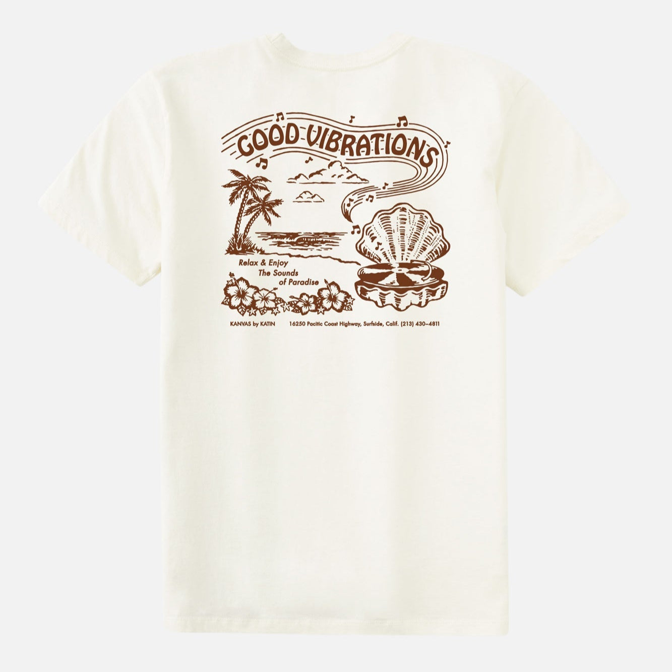 Katin Vibrations Tee - Vintage White