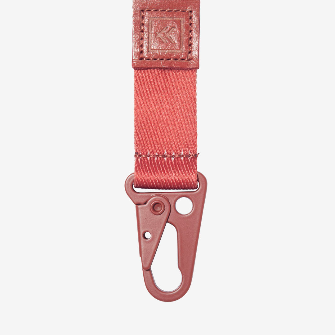 Thread Wallets Red Keychain Clip