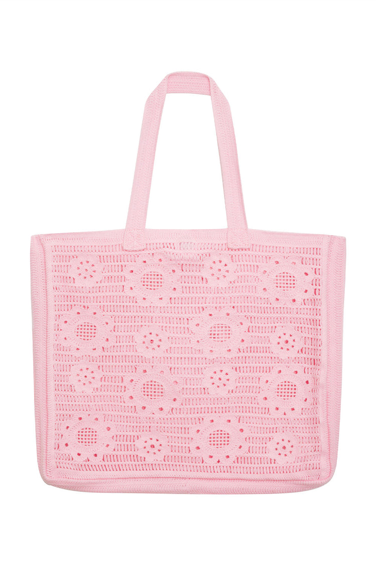 Frankies Bikinis x Pamela Anderson Lola Crochet Tote Bag