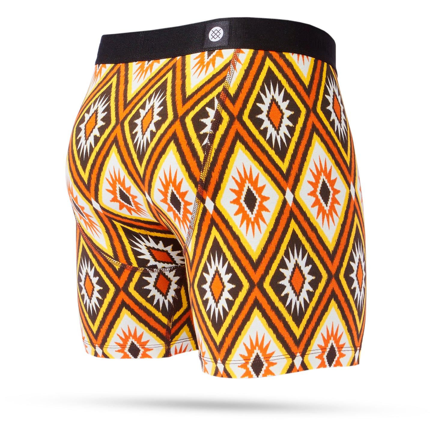 Stance Cabin Fever Cotton Boxer Brief Underwear - Orange