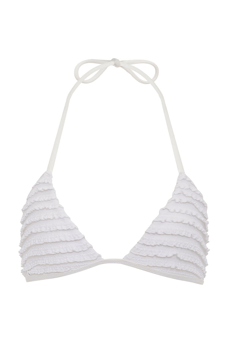 Frankies Bikinis x Sydney Sweeney Nana Triangle Bikini Top - Dearly Beloved