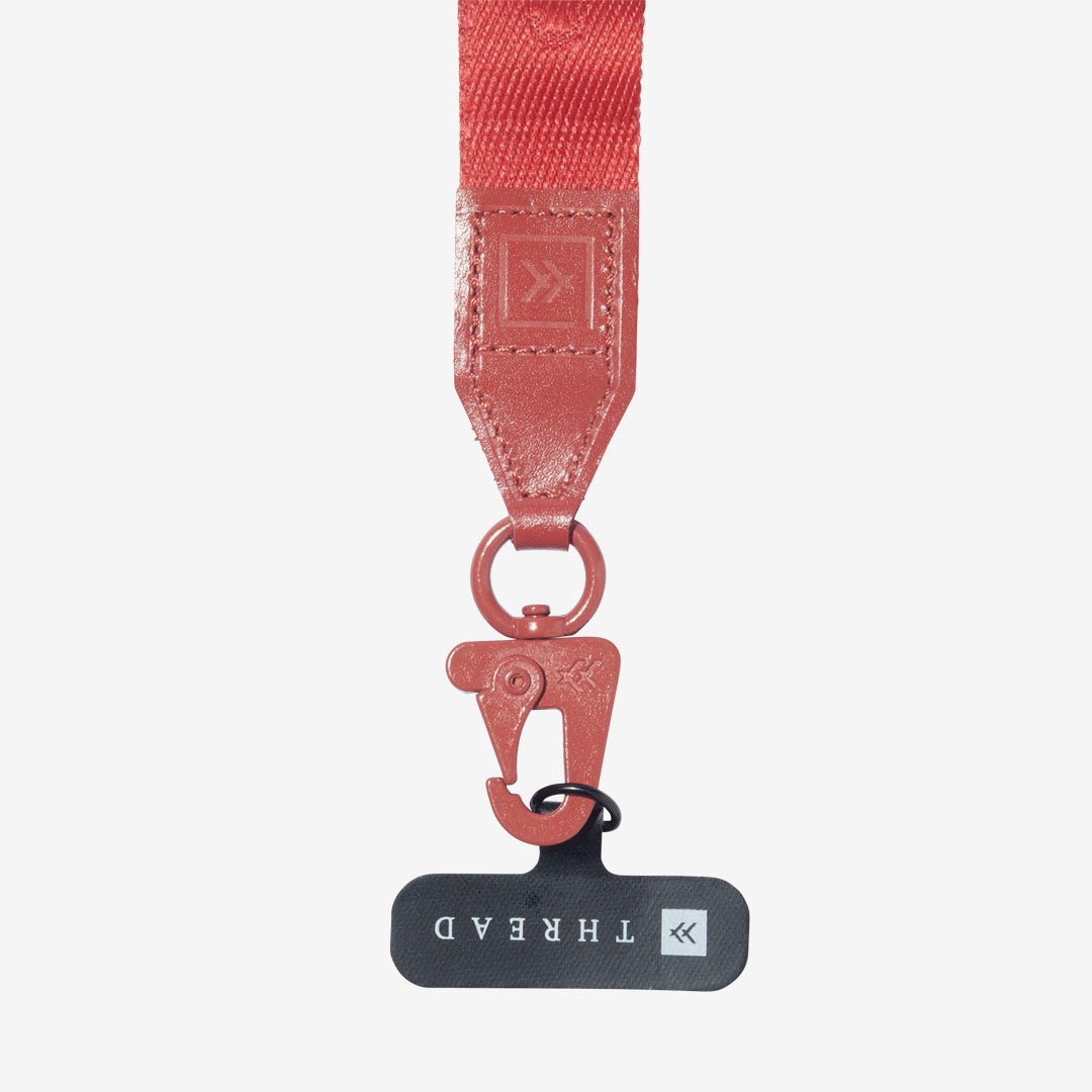 Thread Wallets Phone Sling Lanyard - Red