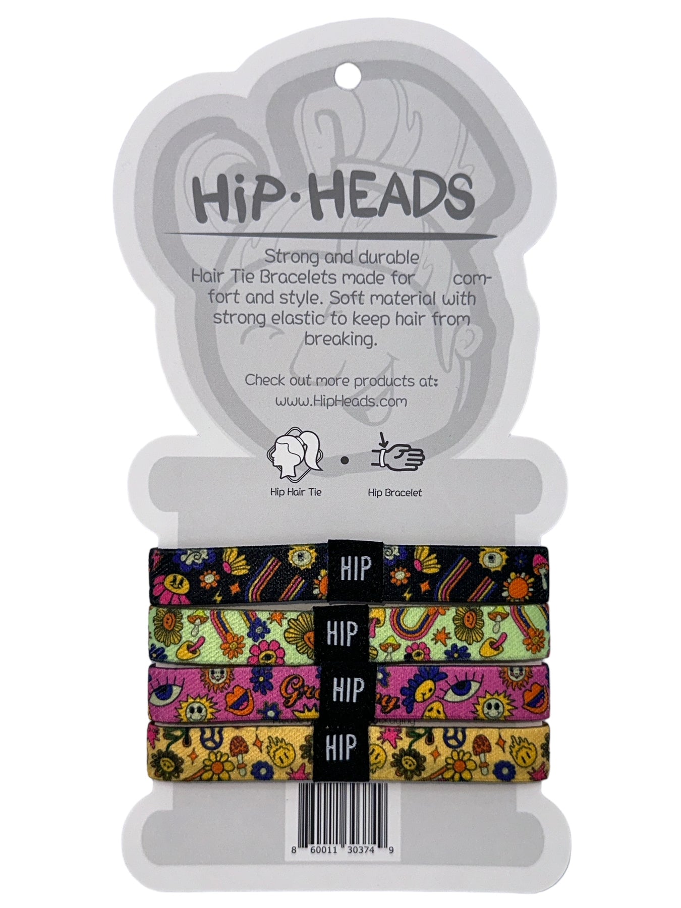 Hip Heads Groovy Grove Hair Tie Bundle
