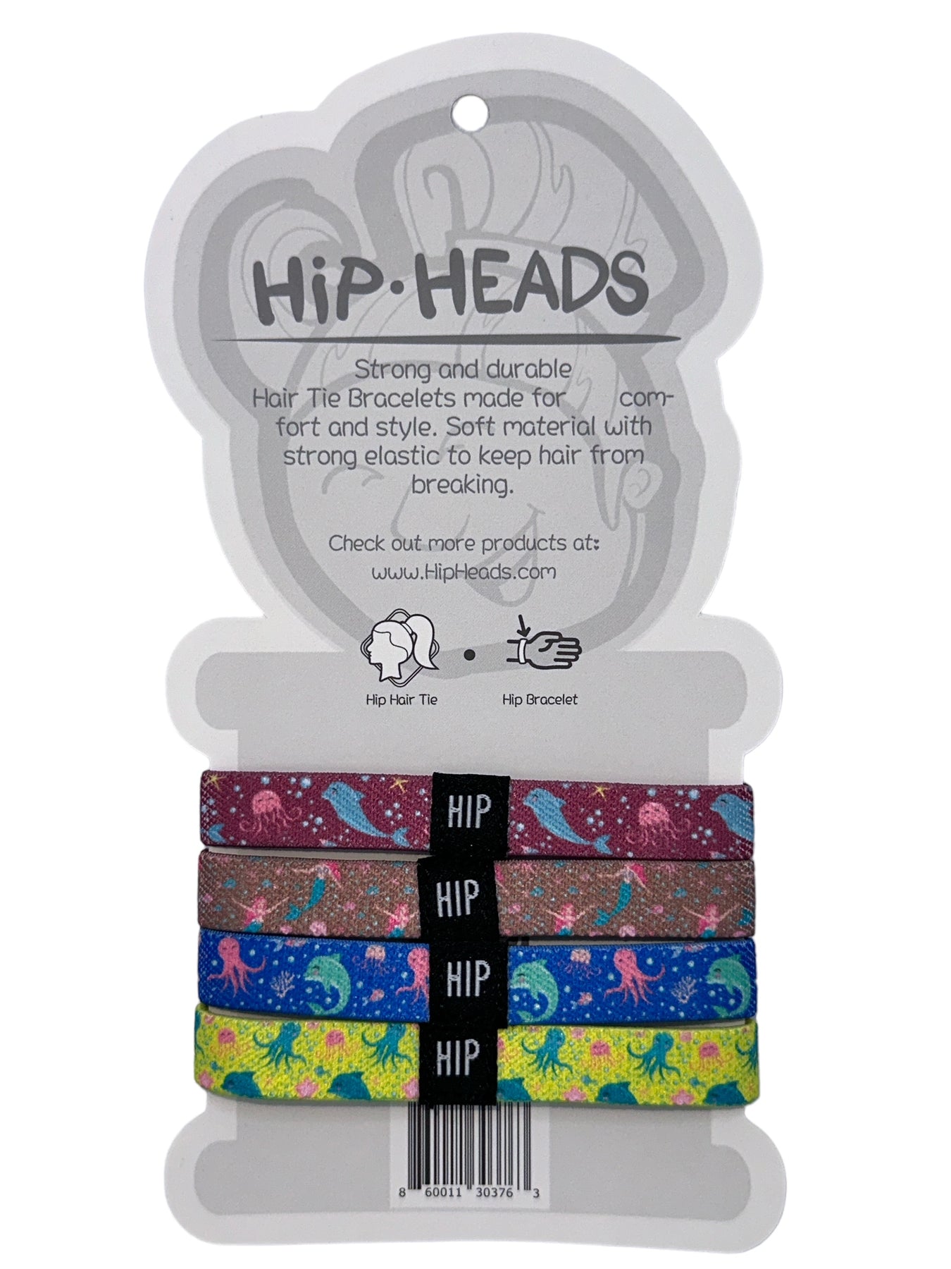 Hip Heads Ocean Cuties Hair Tie Bundle