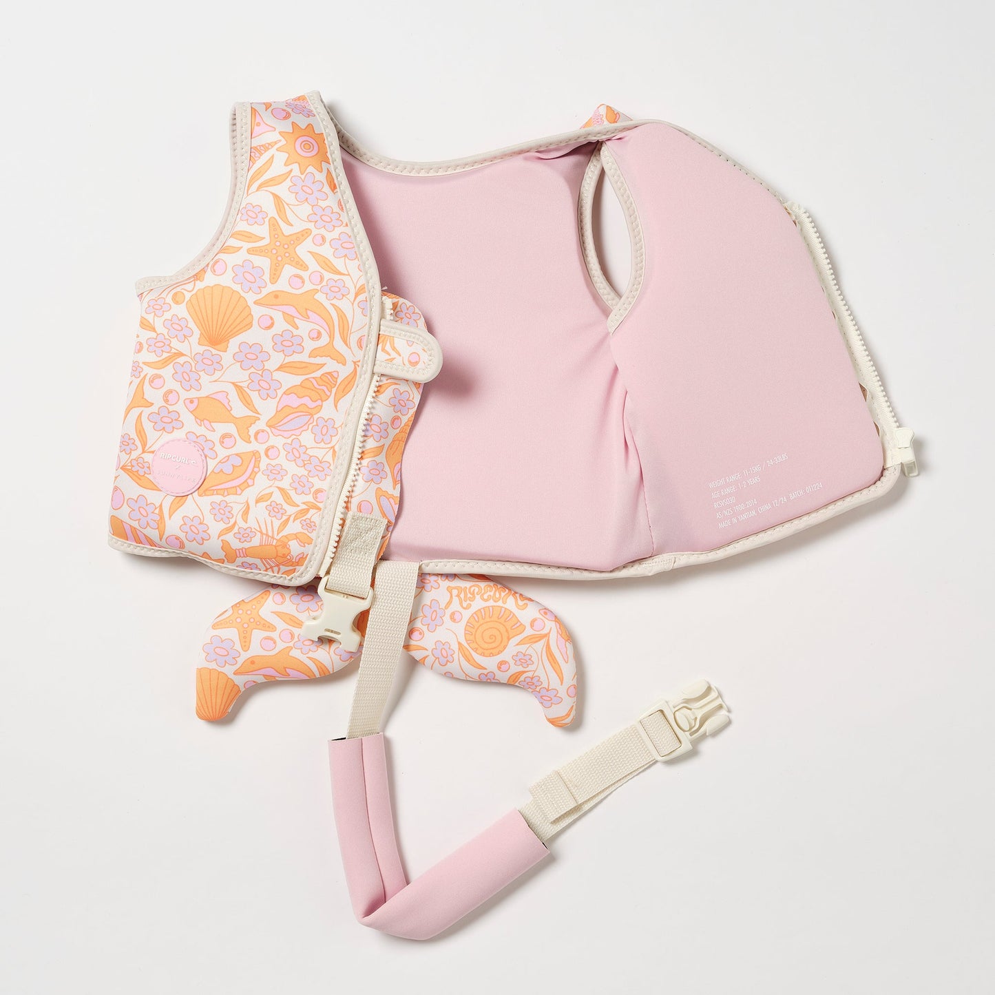 Sunny Life X Rip Curl Kids Swim Vest 1-2 - Ocean Magic