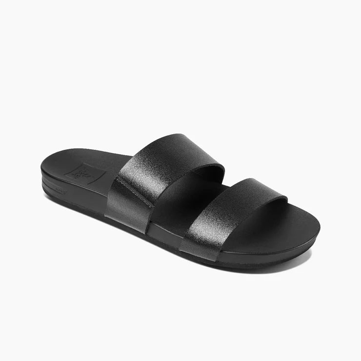 Reef Womens Cushion Vista Sandal - Black
