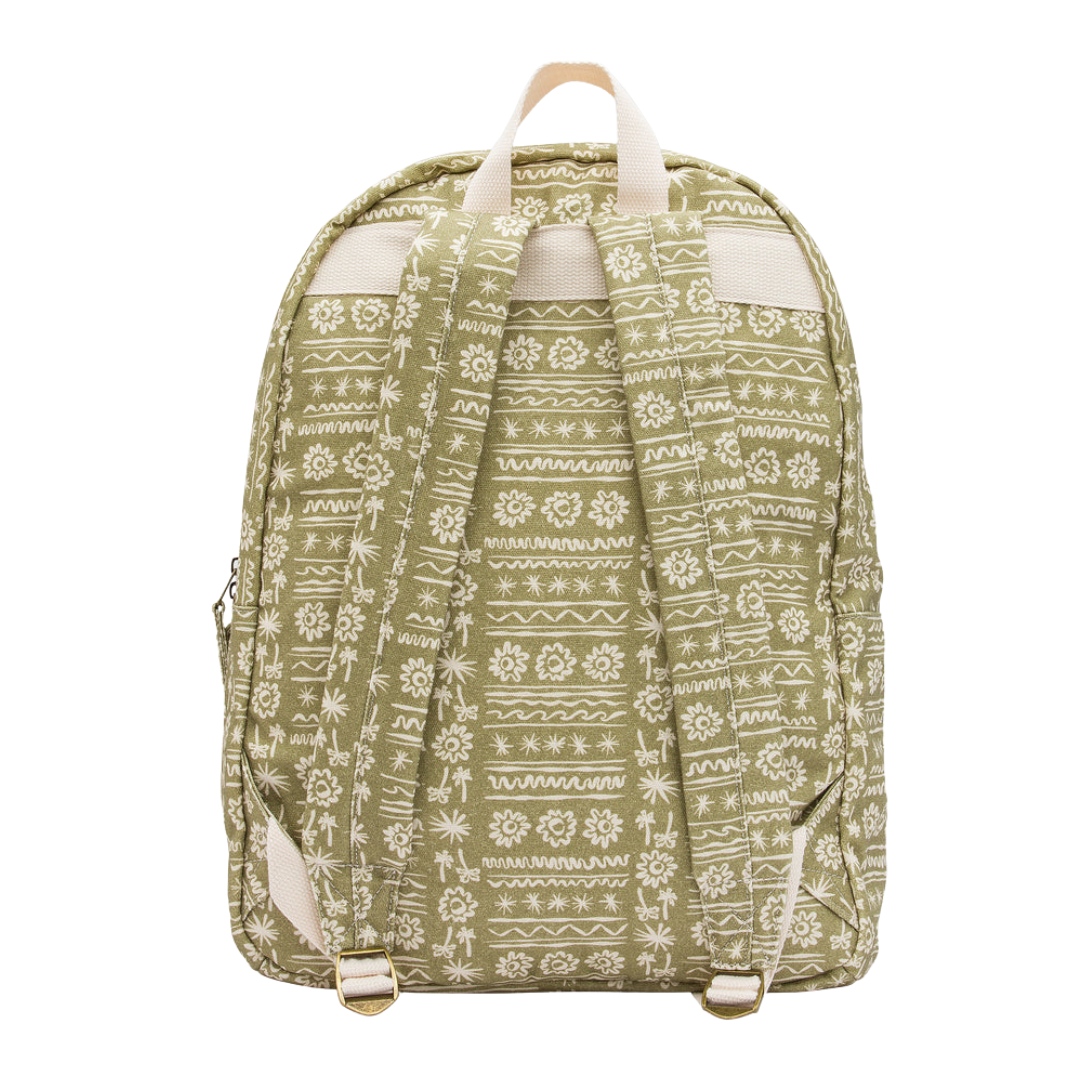 Schools Out Backpack - Green Tea