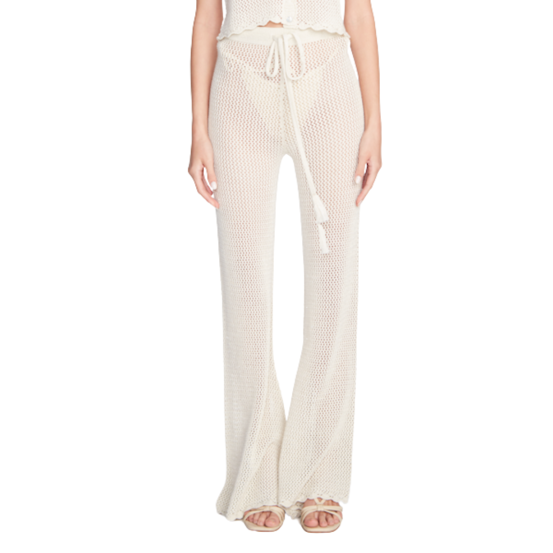 Capittana Rafa Crochet Pant - Ivory