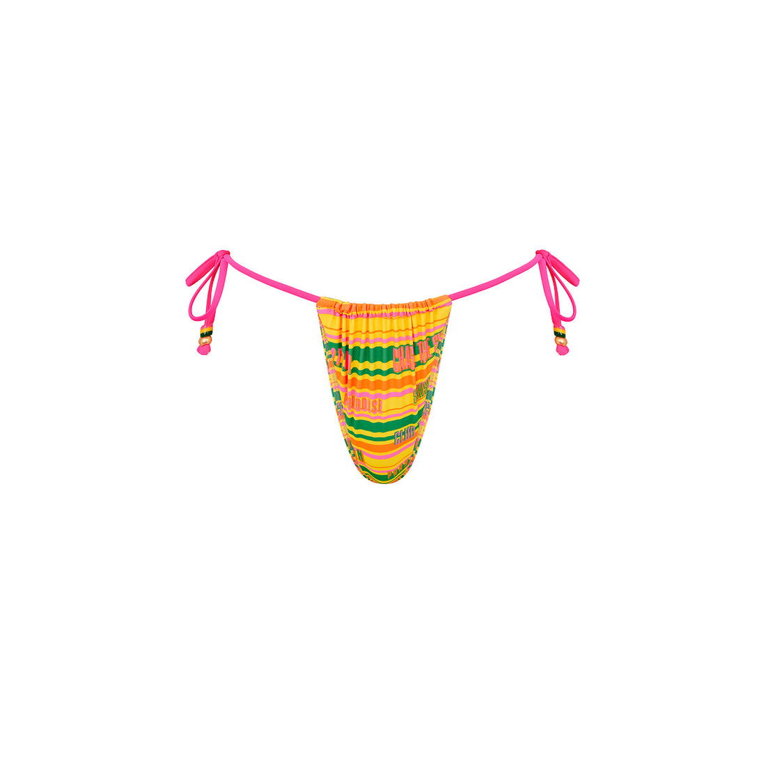 Kulani Kinis Gathered Tie Side Bikini Bottom - Sunshine Lover (Club Soleil Collection)