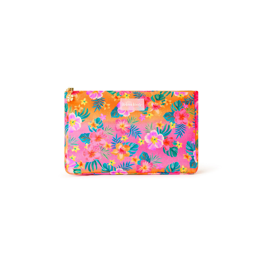 Kulani Kinis Beach Pouch - Summer Glow (Sunlit Mischief Collection)