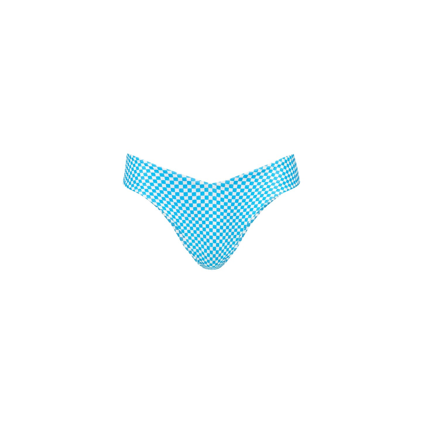 Kulani Kinis Cheeky V Bikini Bottom - Checkmate (Club Soleil Collection)