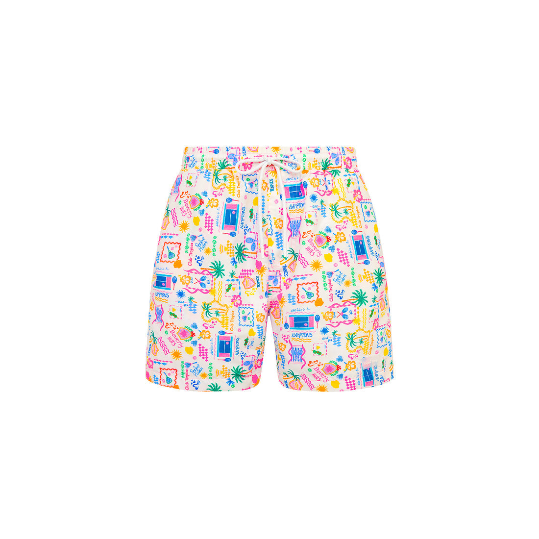 Kulani Kinis Mens Swim Trunks - Coconut Club (Club Soleil Collection)