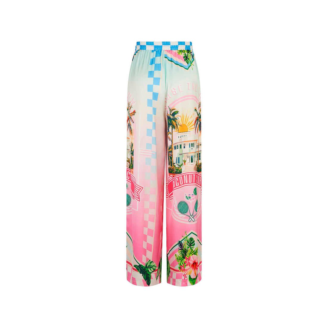Kulani Kinis Draw String Resort Pants - Serving Sunsets (Club Soleil Collection)
