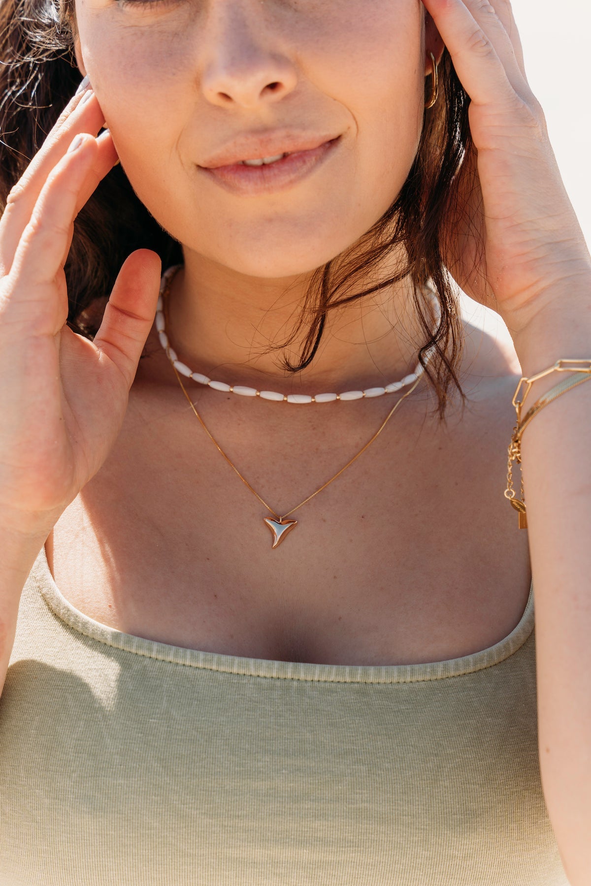 Salty Cali Lily Necklace