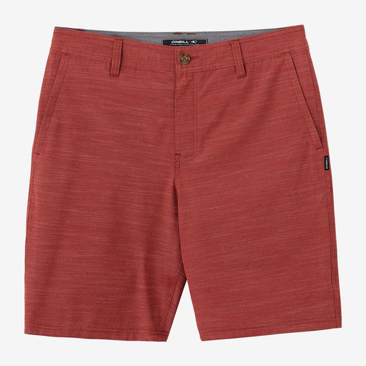 O'Neill Reserve Heather 19" Hybrid Short - Mahogany