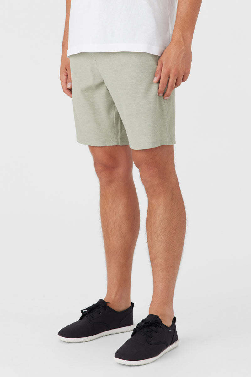 O'Neill Reserve Light Check 19" Hybrid Shorts - Sage