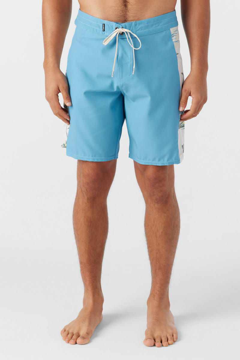 O'Neill Hyperfreak Mysto Side Panel 19" Boardshorts - Blue Fade