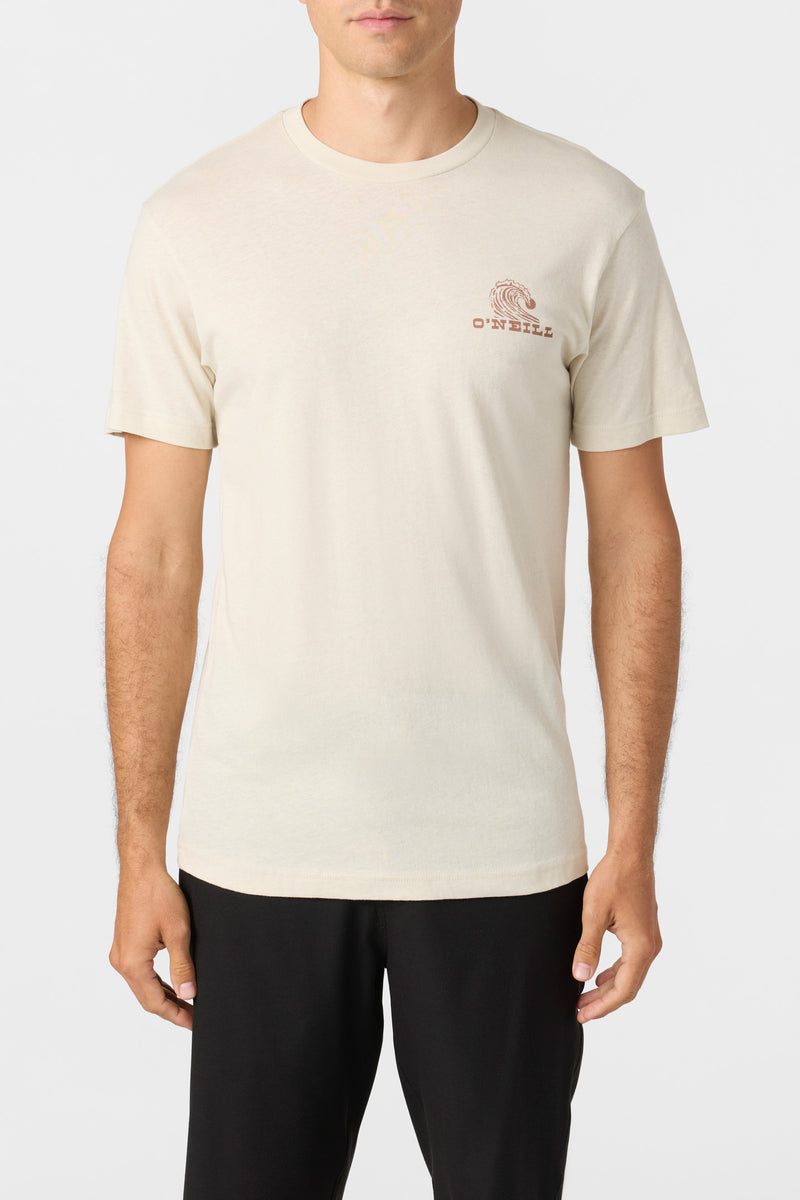O'Neill Skeg Standard Fit Tee - LT Khaki