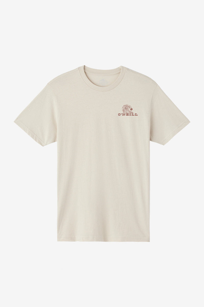 O'Neill Skeg Standard Fit Tee - LT Khaki