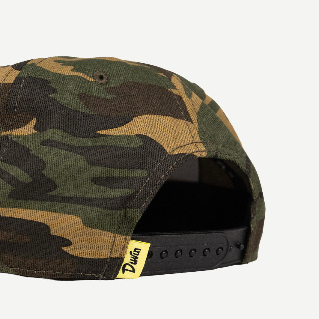 Duvin Camo Souvenir Hat - Black