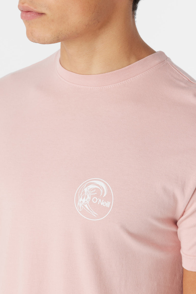 O'Neill O'Riginals Four Bobs Tee - LT Rose