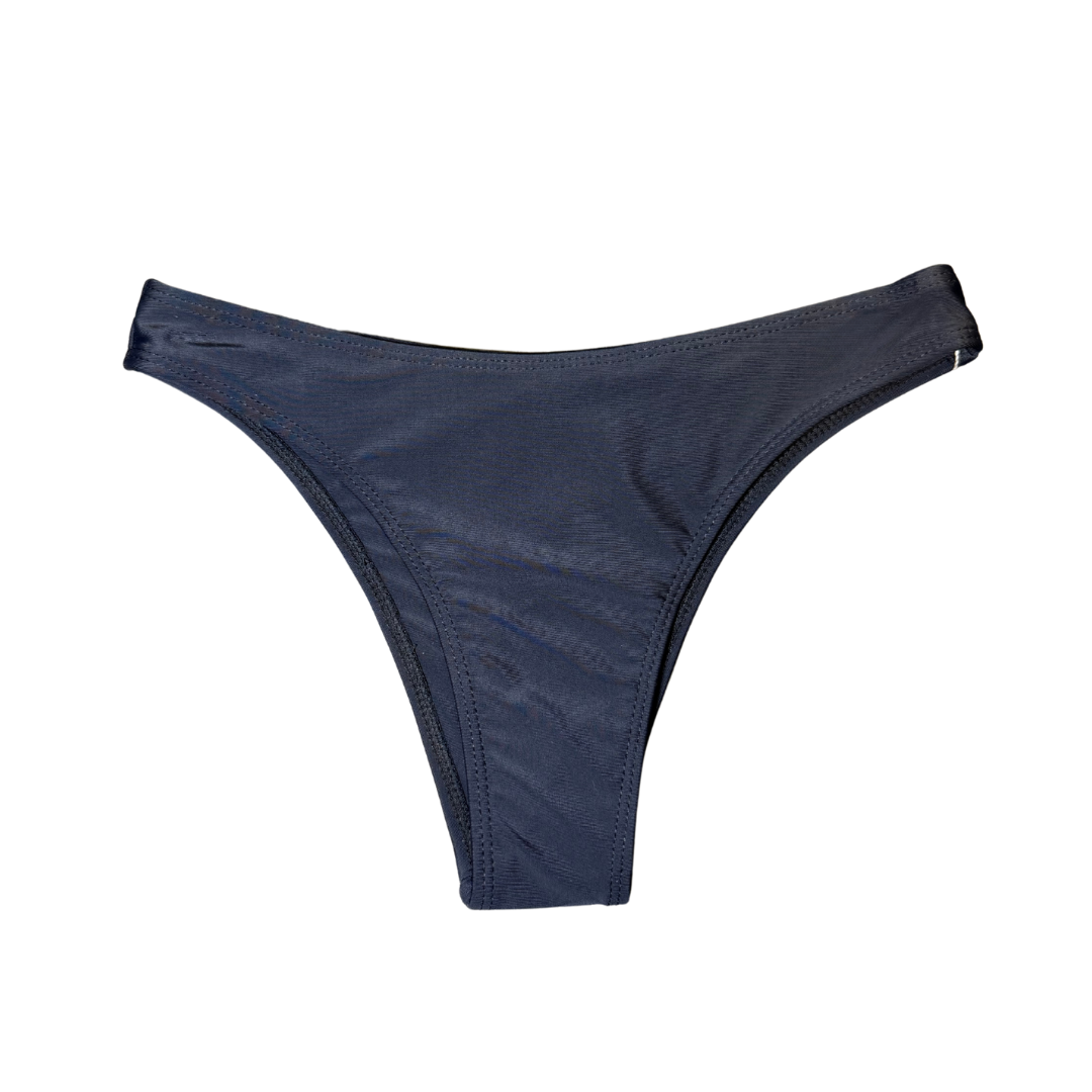 Sand Surf Co. Lava Rock Moderate Bikini Bottom - Black