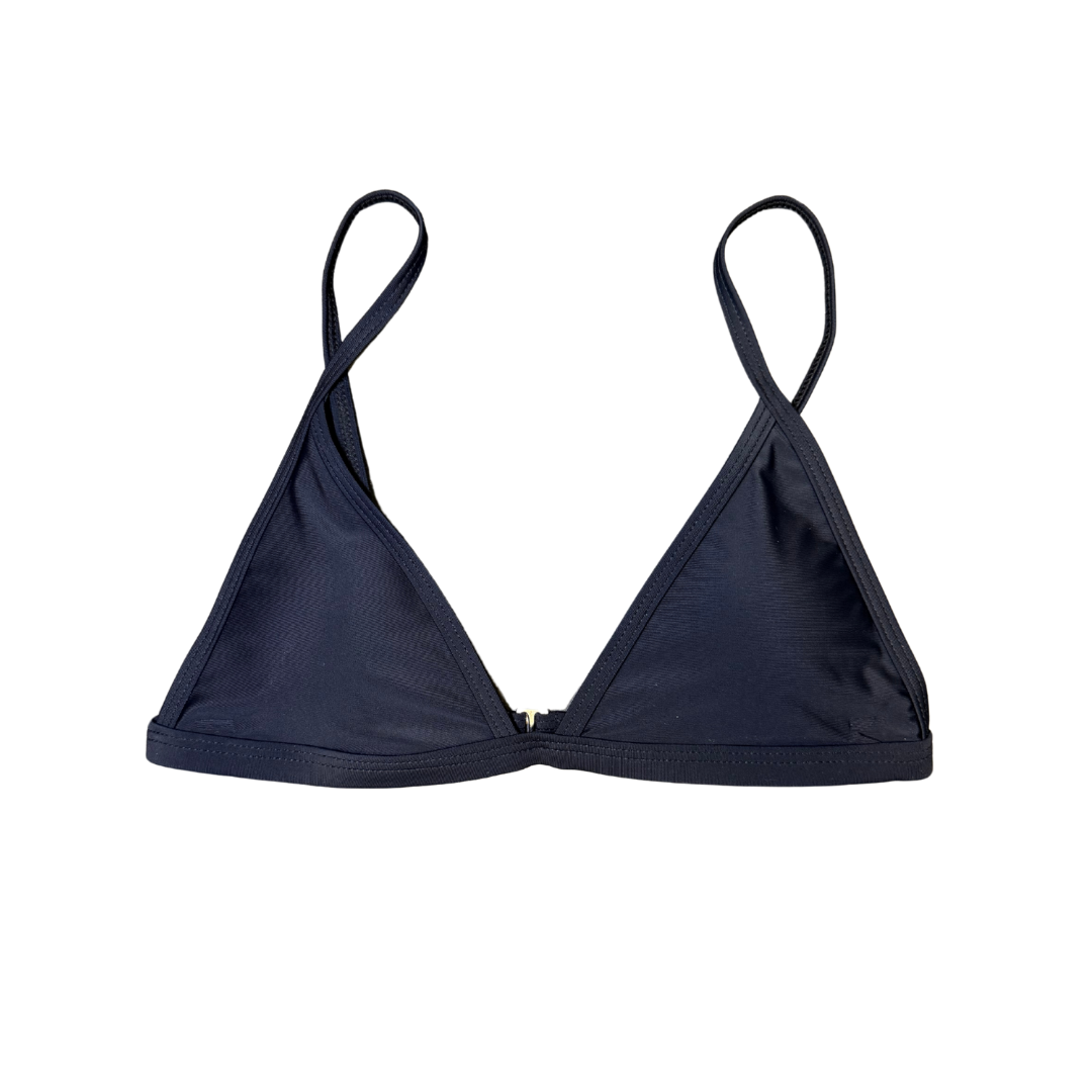 Sand Surf Co. Lava Rock Classic Bralette Bikini Top - Black