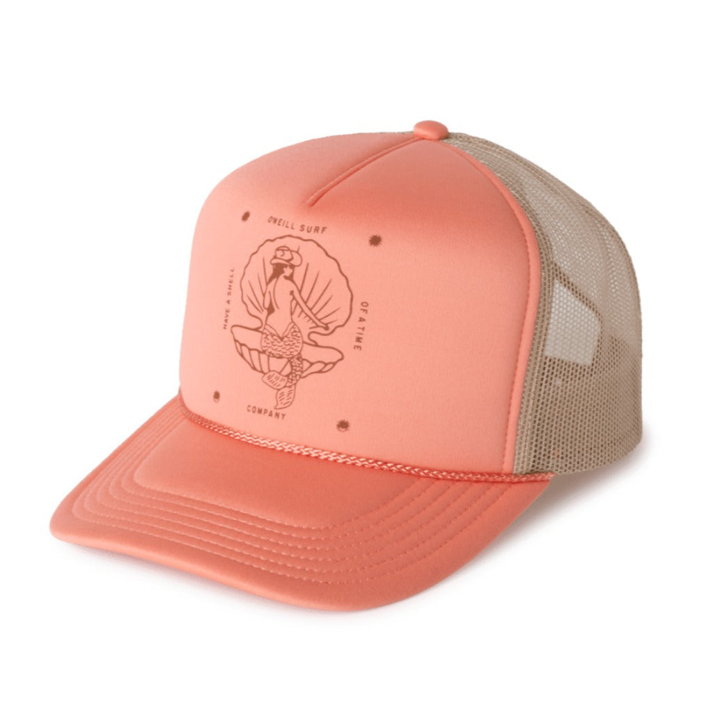 O'Neill Arlie Foam Trucker Hat - Coral Haze