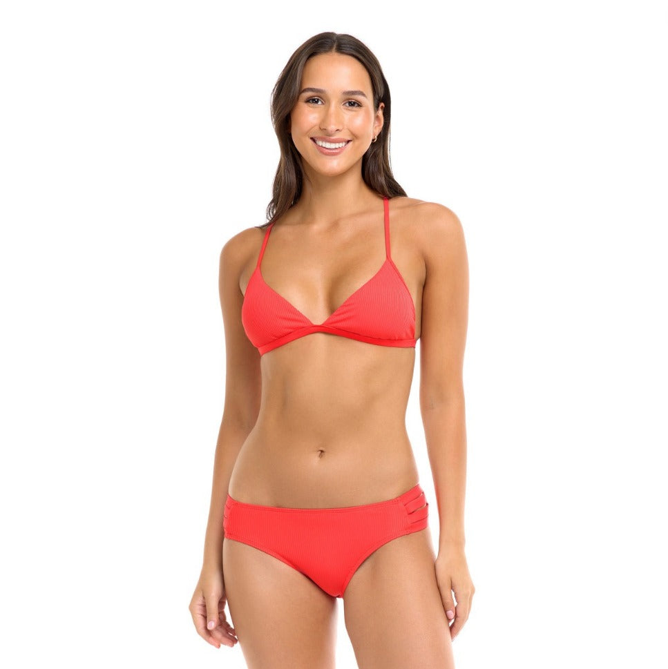 Body Glove Ibiza Evelyn Fixed Triangle Bikini Top - Snapdragon