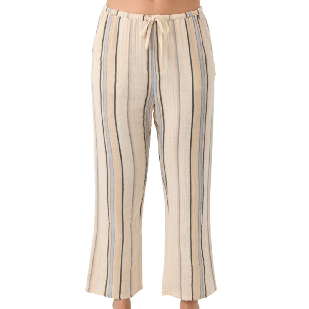 O'Neill Brenda Stripe Pants - Tapioca