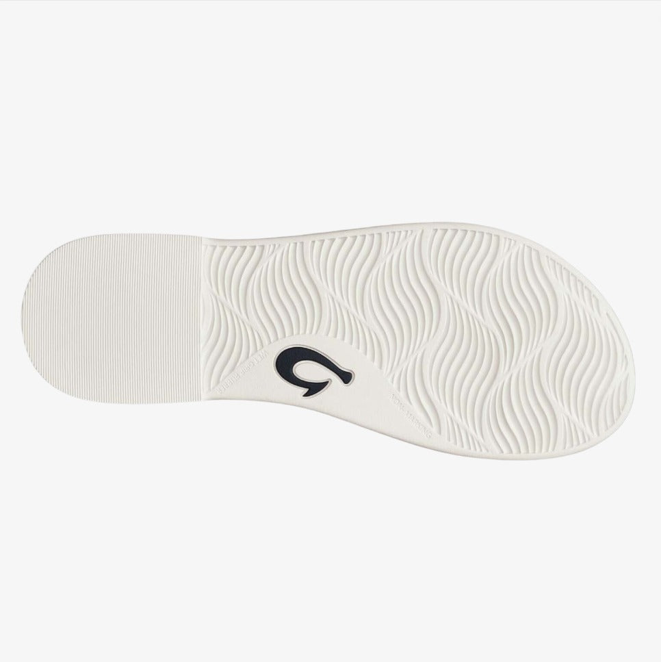 Olukai Aka Womens Everyday Flip Flops - White