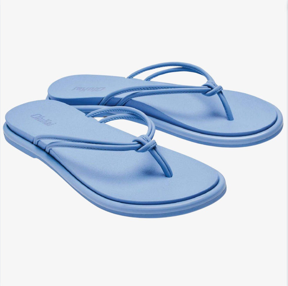 Olukai Aka Womens Everyday Flip Flops - Cloud Blue