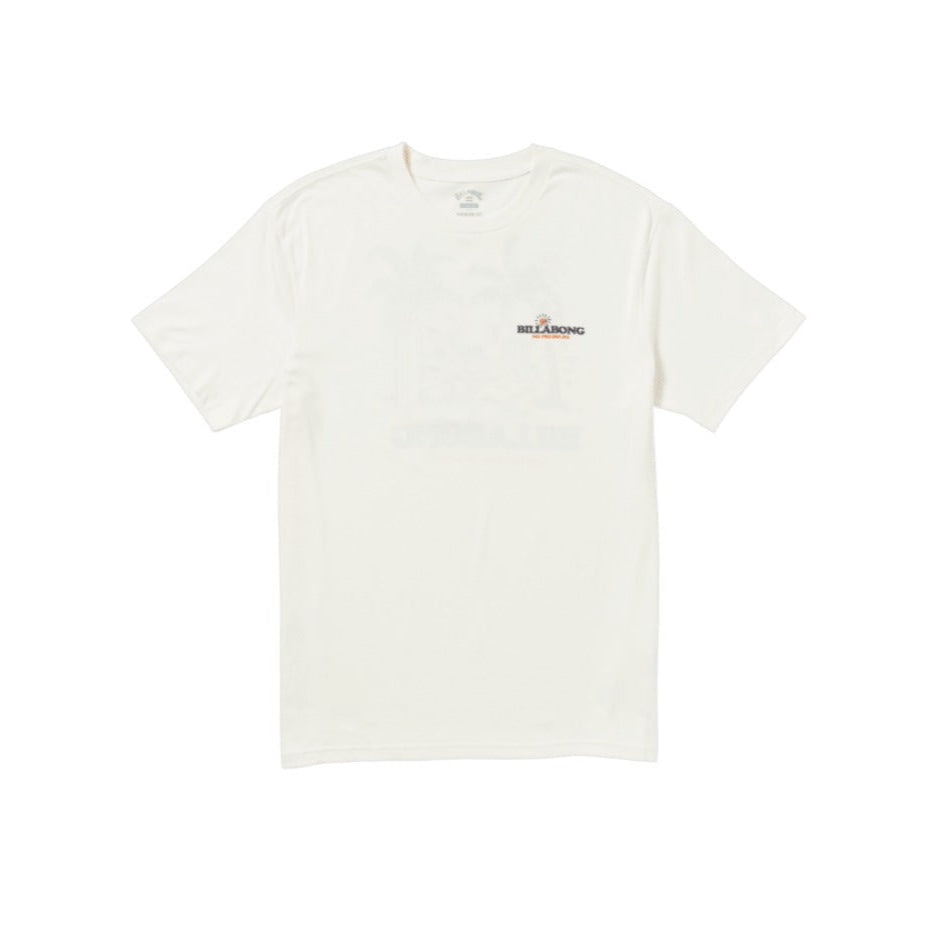Billabong No Pressure Premium Short Sleeve T-Shirt - Off White
