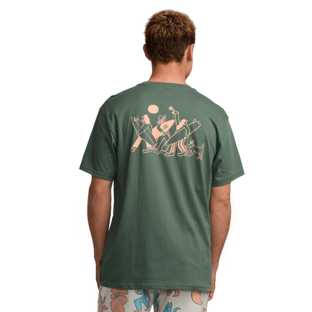 Billabong Together Premium Short Sleeve T-Shirt - Dark Slate