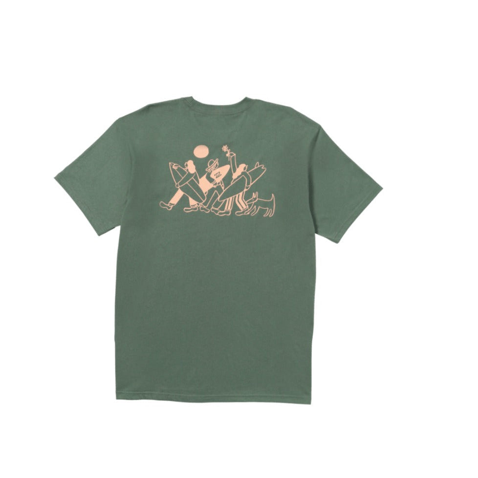Billabong Together Premium Short Sleeve T-Shirt - Dark Slate