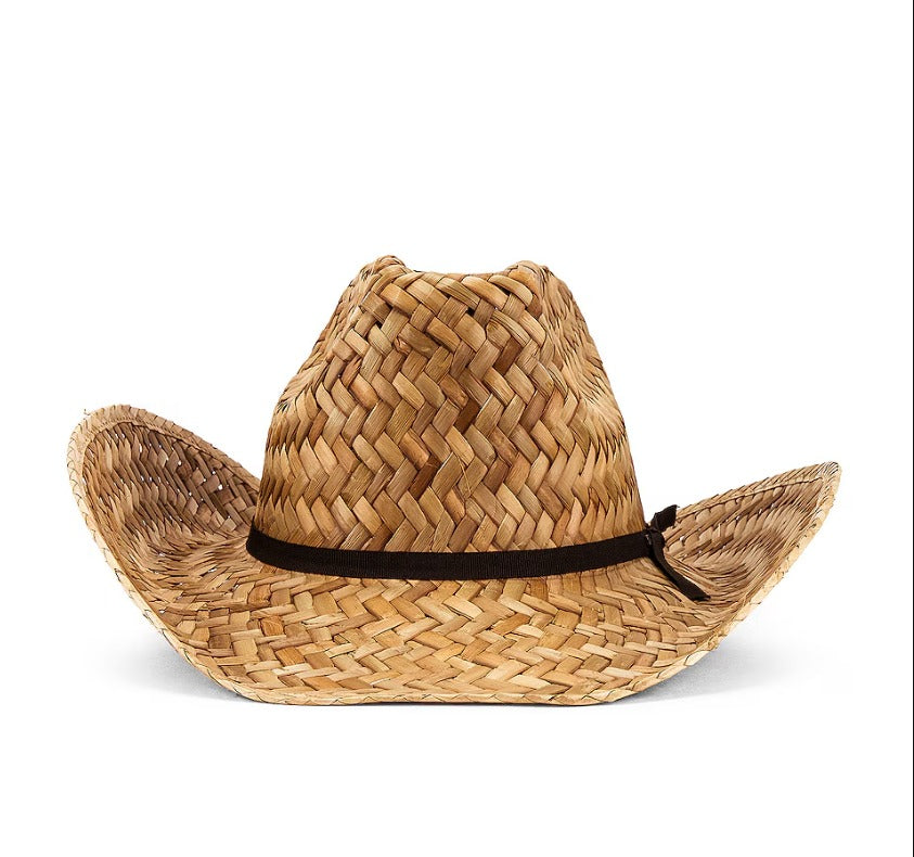 Brixton Houston Straw Cowboy Hat - Natural