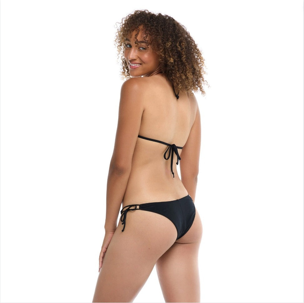 Eidon Leah Bikini Bottom - Black Licorice