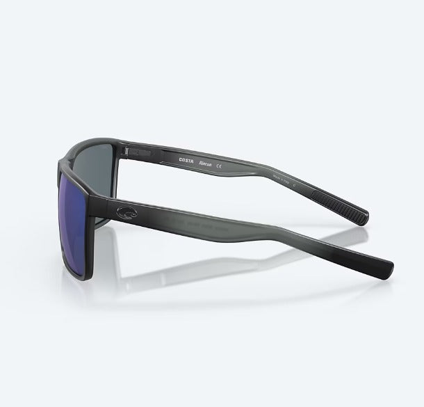 Costa Rincon Sunglasses - Matte Smoke Crystal with Blue 580P Lens