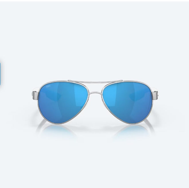 Costa Loreto Sunglass - Palladium with Blue Mirror Polarized Glass