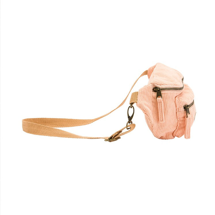 Billabong Cleo Cord Waist Bag Fanny Pack - Sunflower