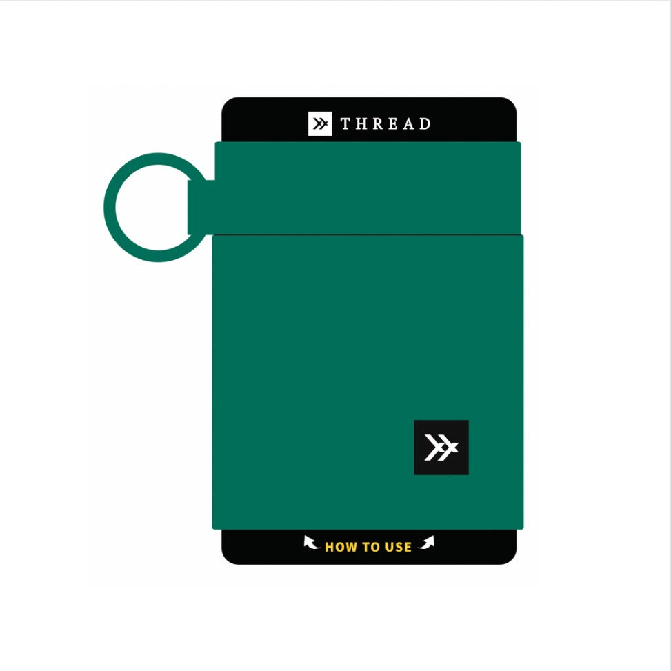 Thread Wallets Jade Elastic Wallet