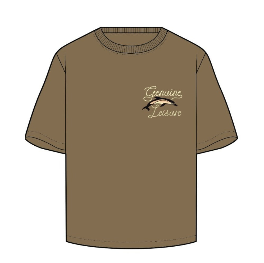 Duvin Catch Of The Day Tee - Brown