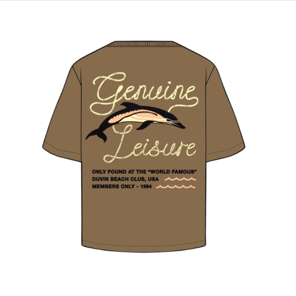 Duvin Catch Of The Day Tee - Brown
