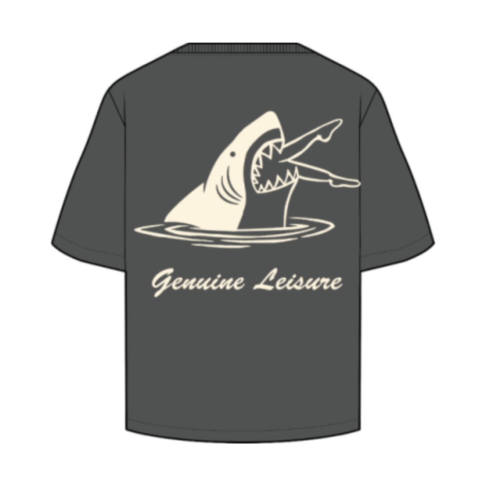 Duvin Shark Attack Leisure Tee - Black