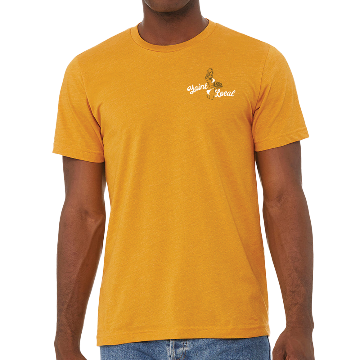 Yaint Local Skips Tee - Mustard