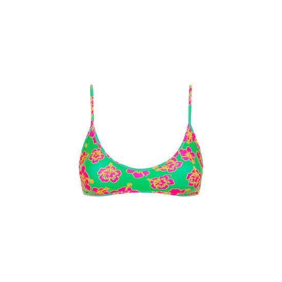 Kulani Kinis Minimal Tie Back Bikini Top - Melon Sorbet (Lexi Hidalgo X Kulani Kinis)
