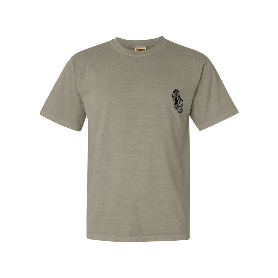 Sand Surf Co. Twin Mermaids Unisex Tee - Dark Sands