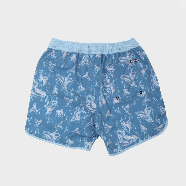 Flomotion Toothy Grunge Volleyshort - Blue