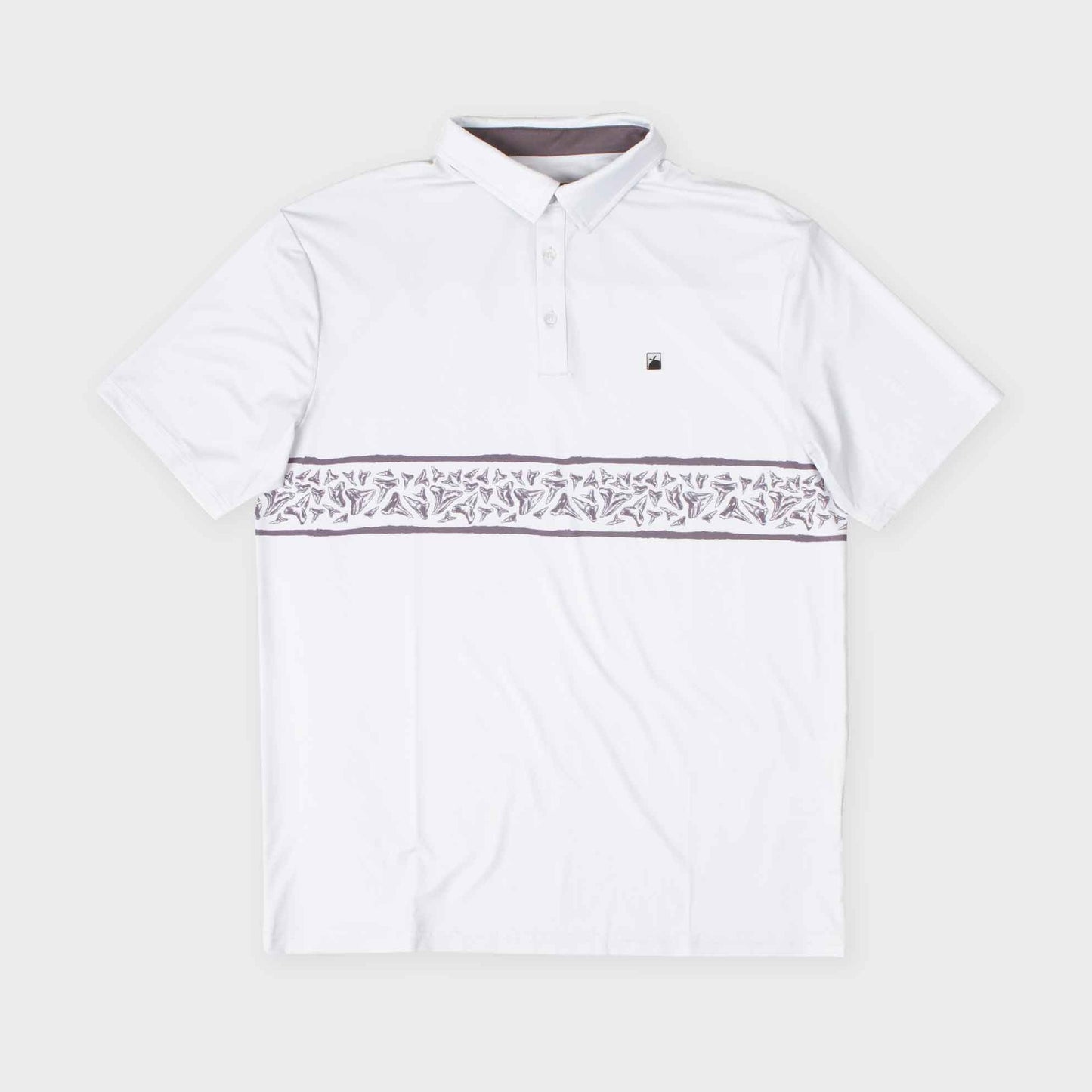 Flomotion Toothy Polo - Light Gray