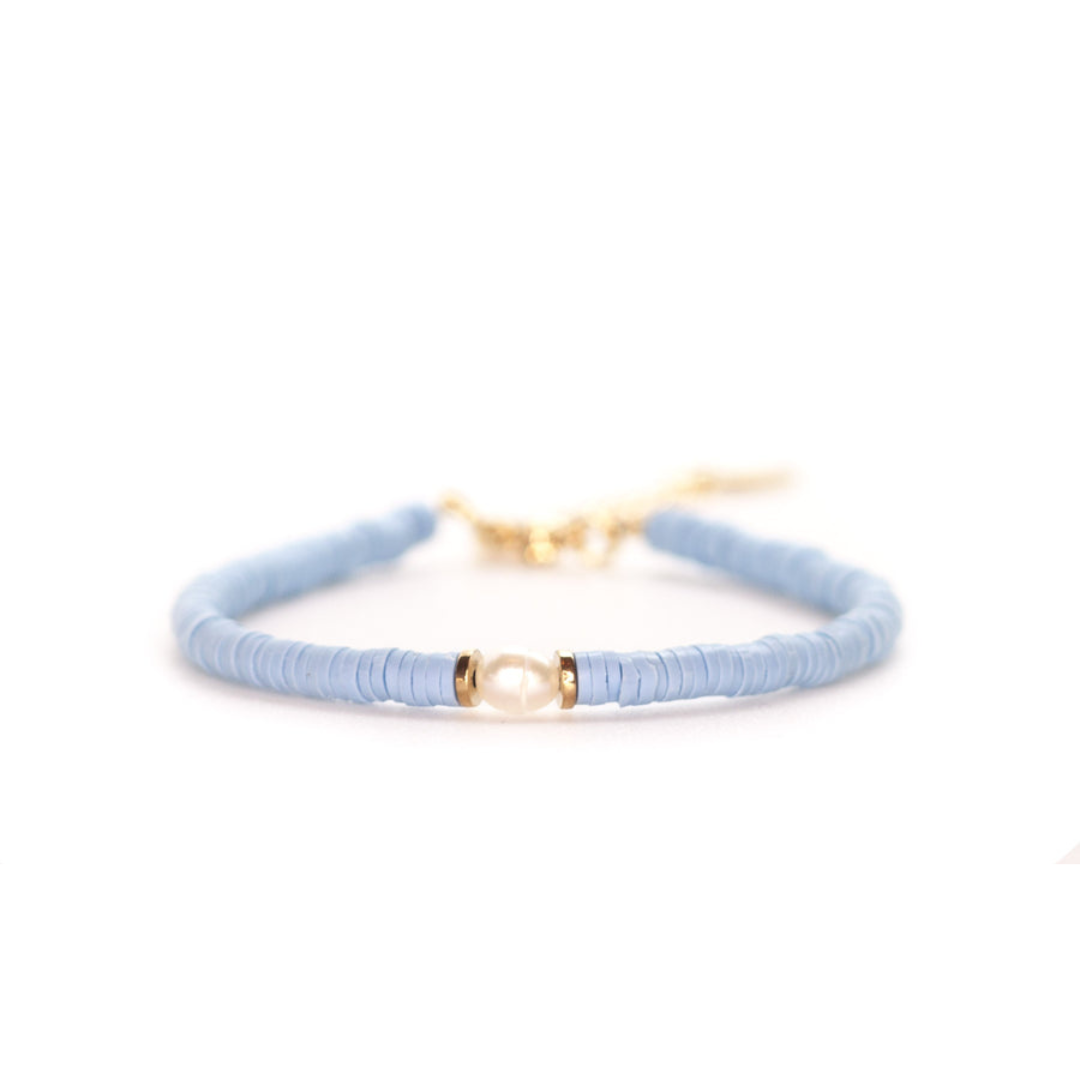 Salty Cali Windansea Anklet - Periwinkle